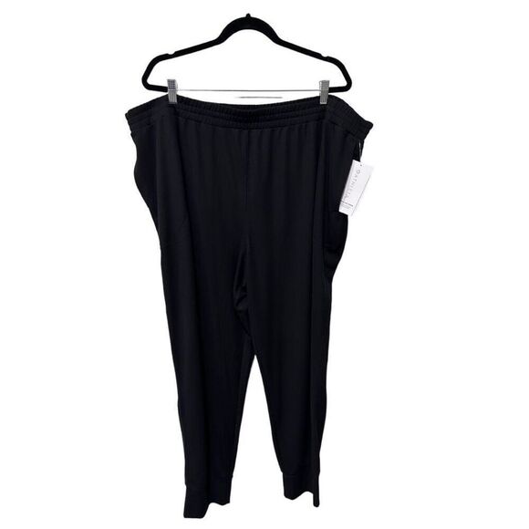 NWT NEW Athleta Black Wind Down Sleep Jogger Size 3x Pajama Casual Cozy
